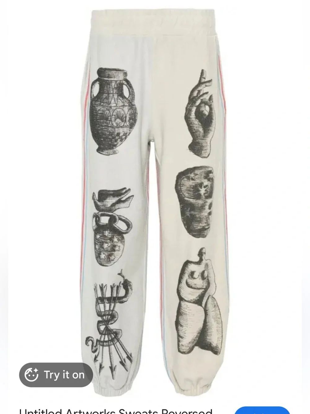 UNTITLED ARTWORKS  Sweats Reversed Track Pants
